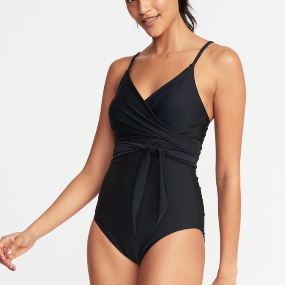Old Navy Wrap front one piece swimsuit